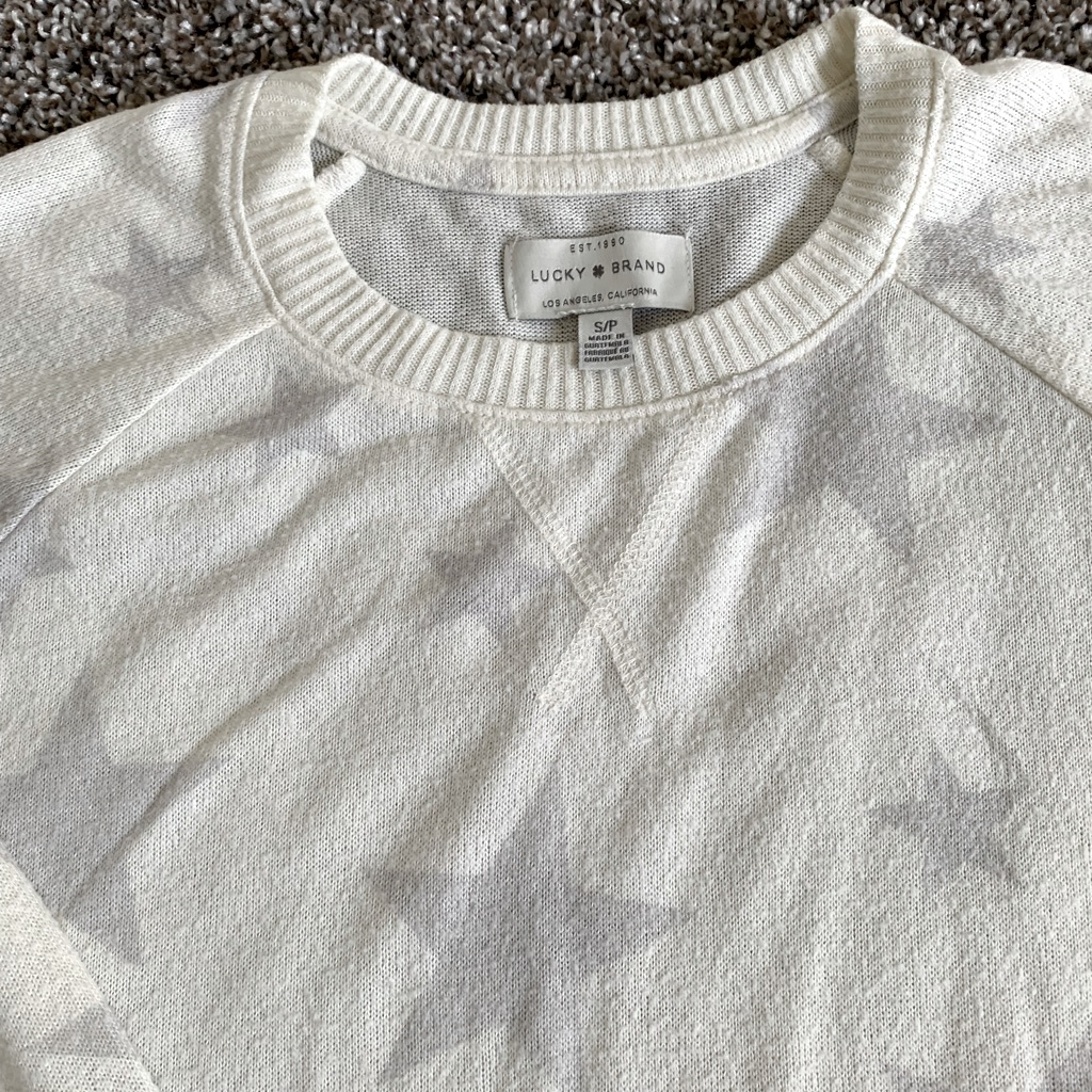 Lucky Brand Star Sweater